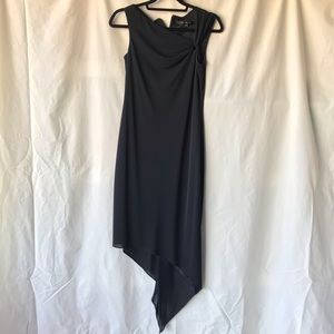 David Meister Asymmetrical formal Dress